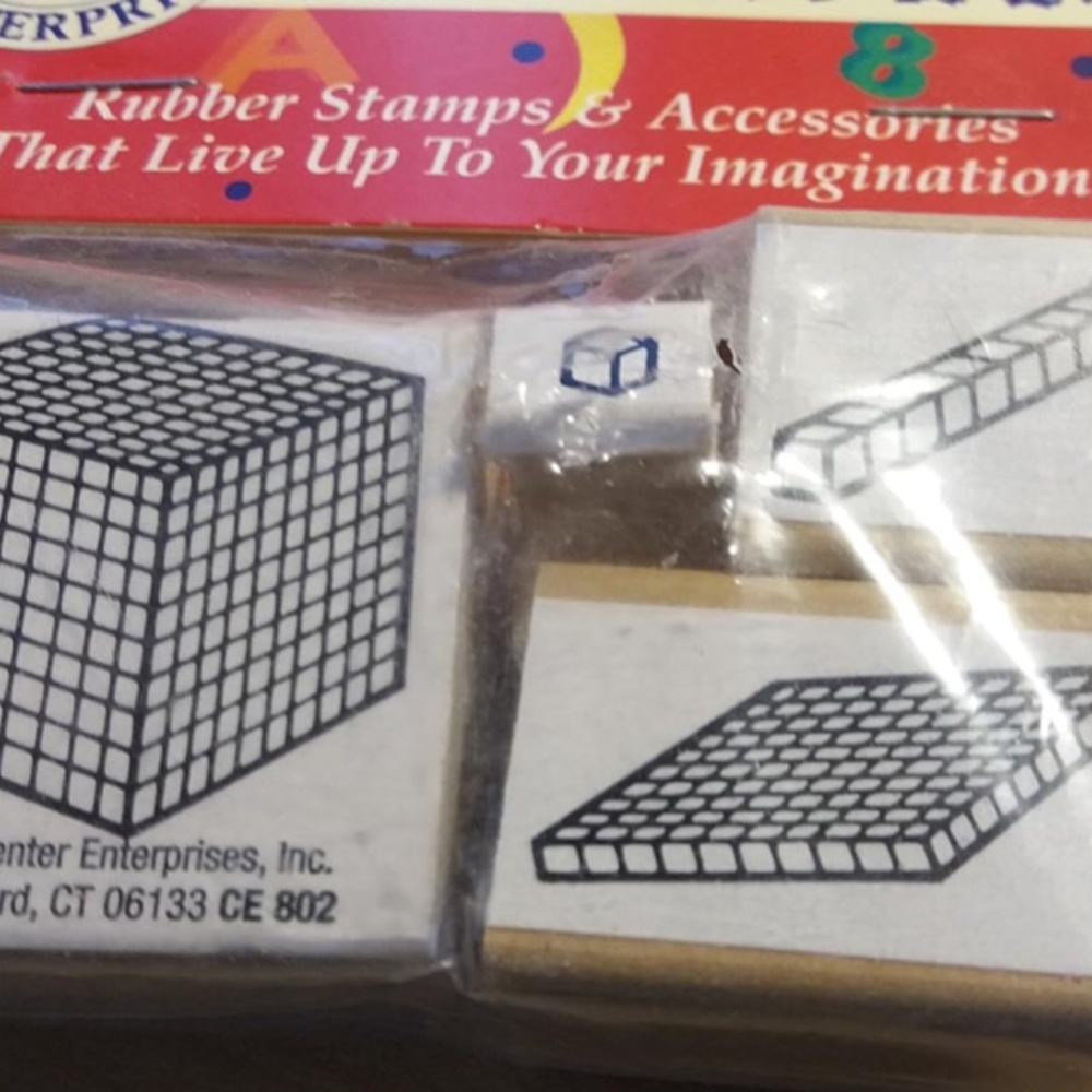 NWT educational rubber stamps